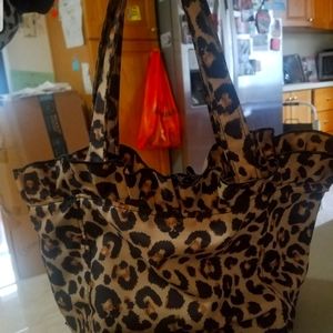 Loeffler Randall Leopard shoulder bag